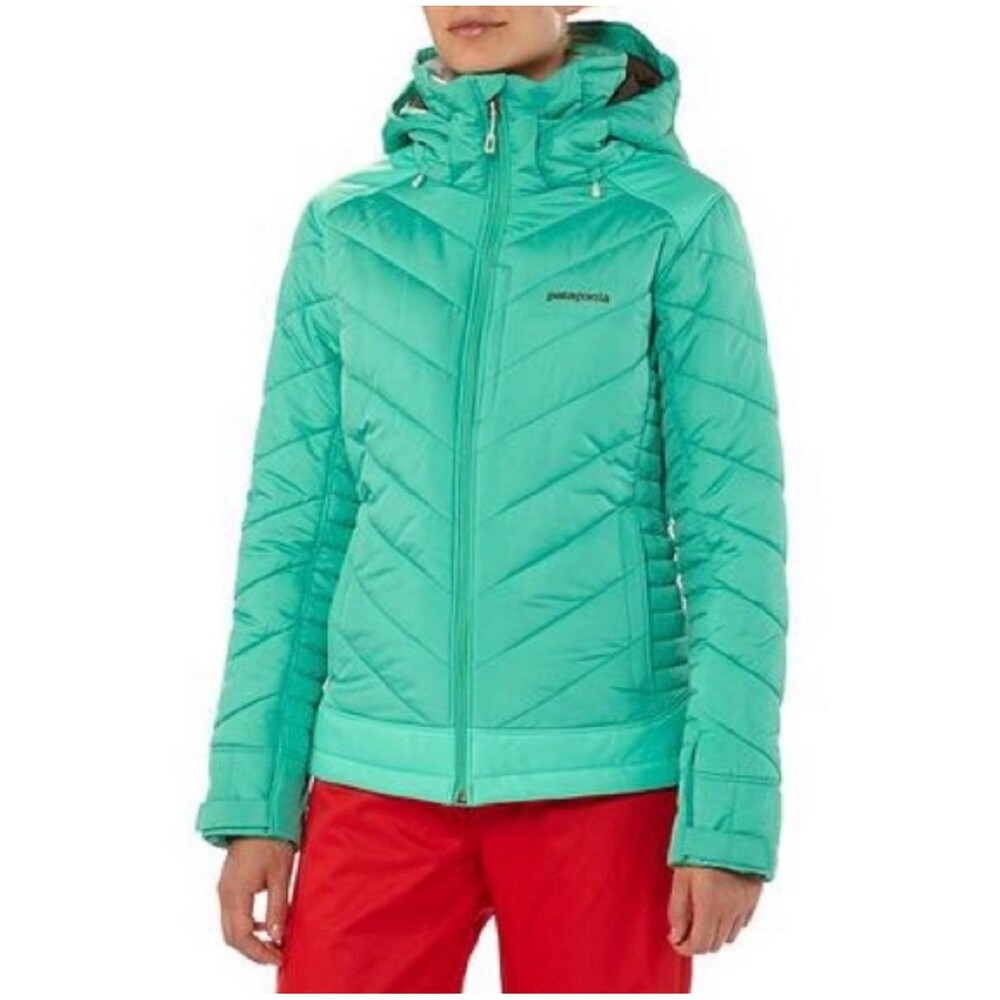 Patagonia Rubicon Rider Mint Teal Puffer Jacket Sz XS